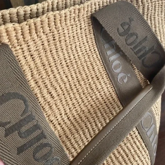 Chloe Mifuko Raffia tote - Picture 7 of 9